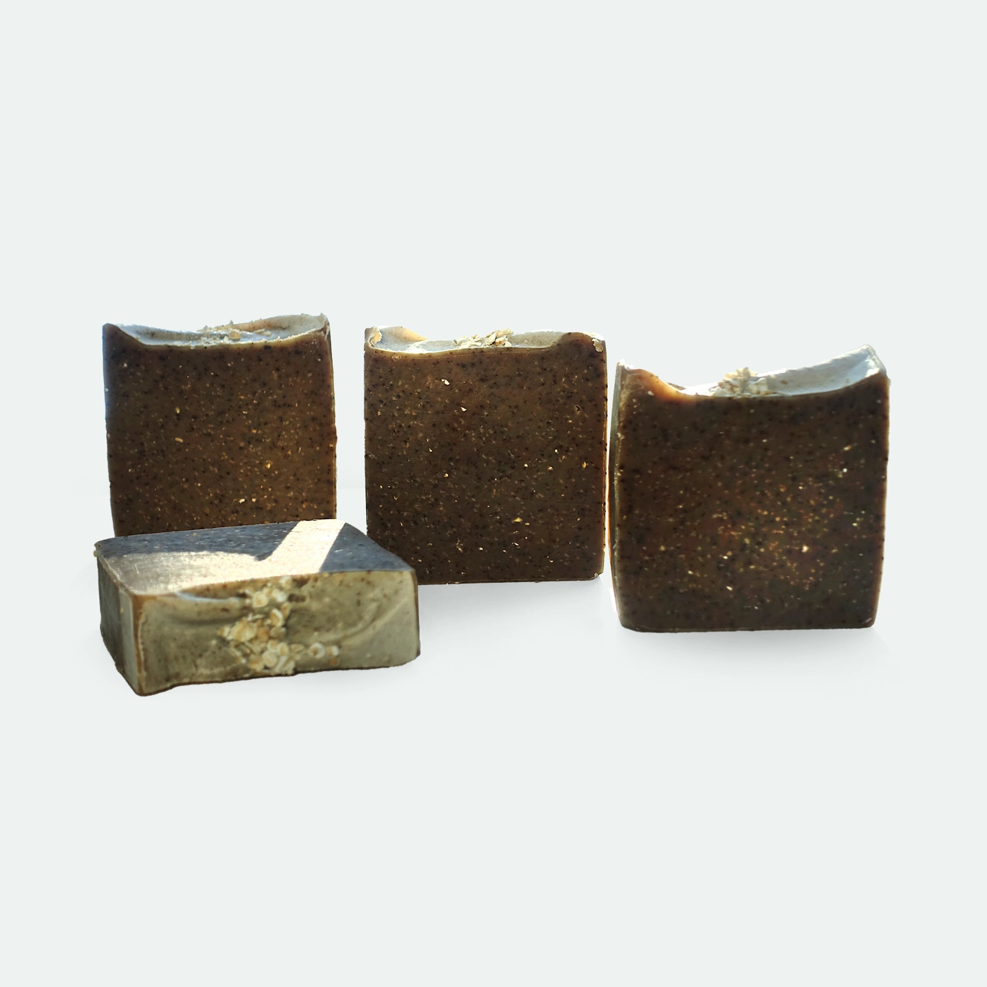 seife coaffee braun mit goldenem glitzer